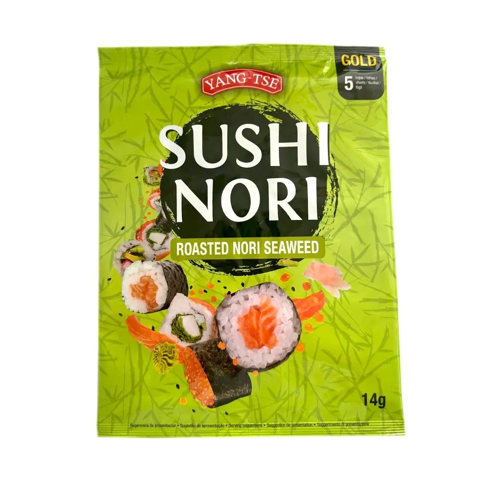 PAPEL SUSHI NORI 10 Unidades de 28g - Yang Tse