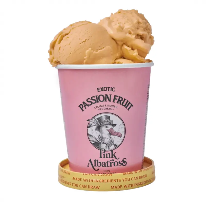 Helado MANGO & PASSION 480ml - Pink Albatross