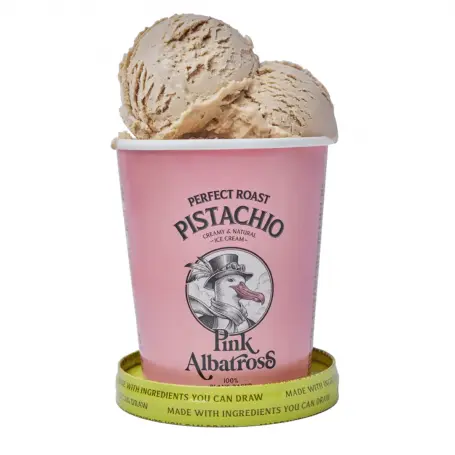 Helado PISTACHO 480ml - Pink Albatross