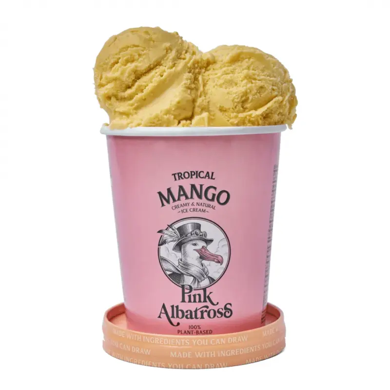 Helado MANGO TROPICAL 480ml - Pink Albatross