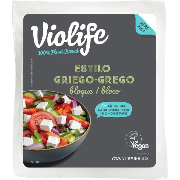 QUESO BLOQUE GRIEGO 200g - Violife