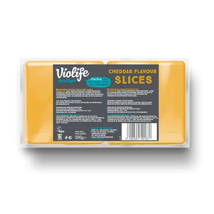 QUESO LONCHAS CHEDDAR 500g - Violife
