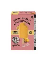 [CPA02] Helados CREMOSO MANGO Y FRUTA 4 unidades de 52G - Pink Albatross