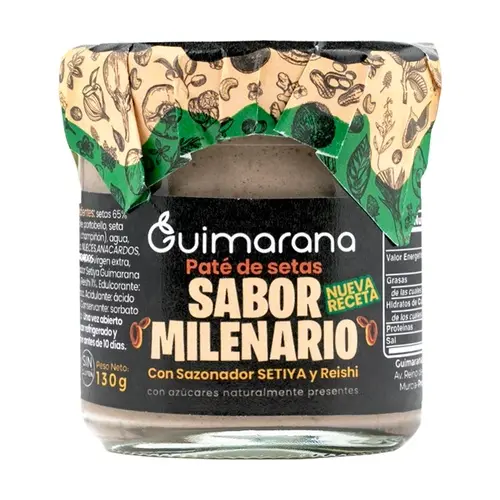[AGIM20] UNT. PATÉ DE SETAS " MILENARIO " 130g - Guimarana
